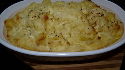 картофельное пюре запеченное в духовке