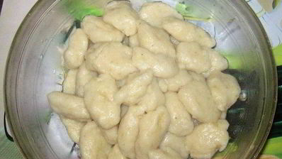 картофельные клецки с мясом