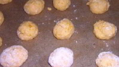 клецки из тыквы с кориандром алмонд песто