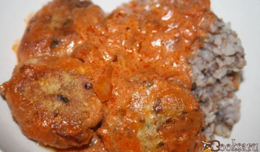 Рецепт индюшиных котлеток со вкусной подливой