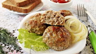 котлеты из фарша говядины и свинины