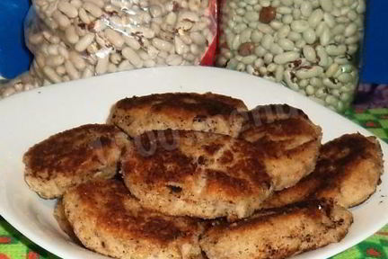 Котлеты из фасоли