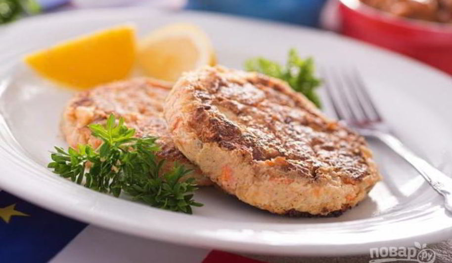 Рецепт котлет из кеты сочные
