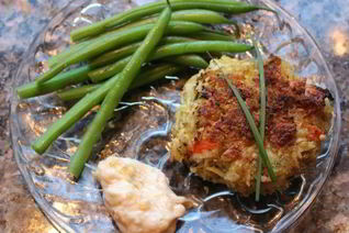 Котлеты из крабовых палочек