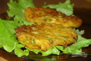 Котлеты из пекинской капусты и кабачков
