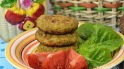 котлеты из риса и фасоли