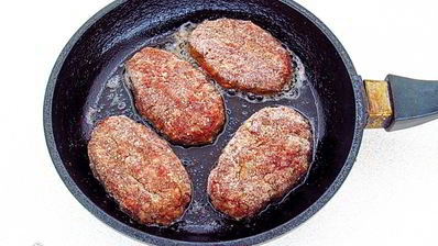 котлеты из свинины с печенью