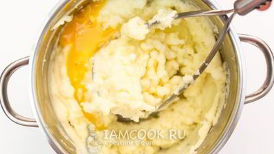 котлеты картофельные с начинкой