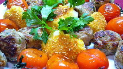 котлеты по-гречески кефтедес