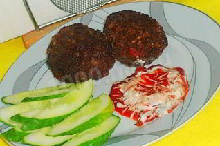 Котлеты в панировочных сухарях