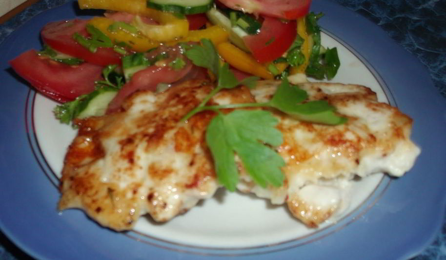 Рецепт куриных котлеток с сыром