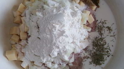 куриные котлетки с сыром