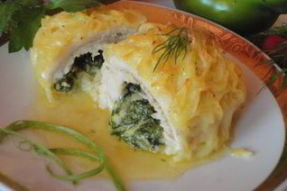 Куриные котлетки в картофельной корочке