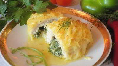 куриные котлетки в картофельной корочке