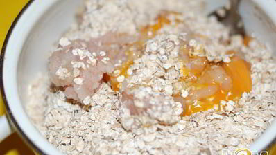 куриные котлеты с овсяными хлопьями