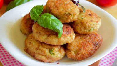 куриные котлеты с рисом