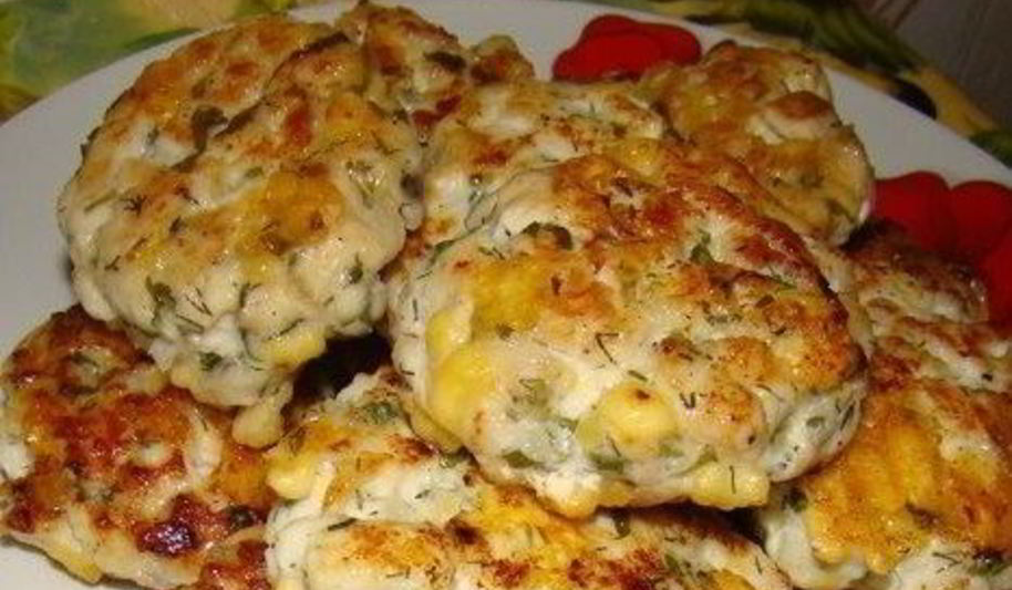 Рецепт куриных котлет с сыром и петрушкой
