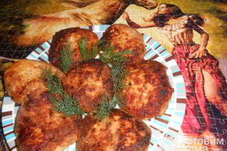 Куриные котлеты с творогом