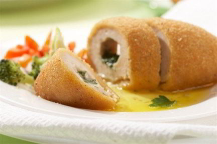 Куриные котлеты с зеленью