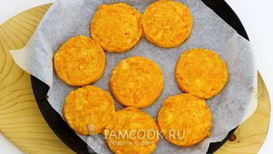 морковные котлеты в духовке