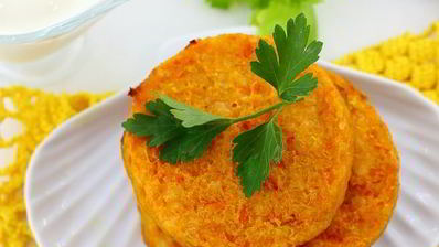морковные котлеты в духовке