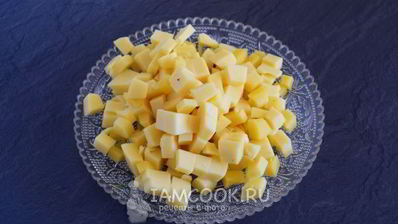 рубленные котлеты из куриной грудки с сыром