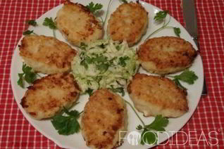 Рыбные котлеты из хека