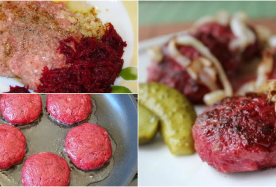 Свекольные котлеты