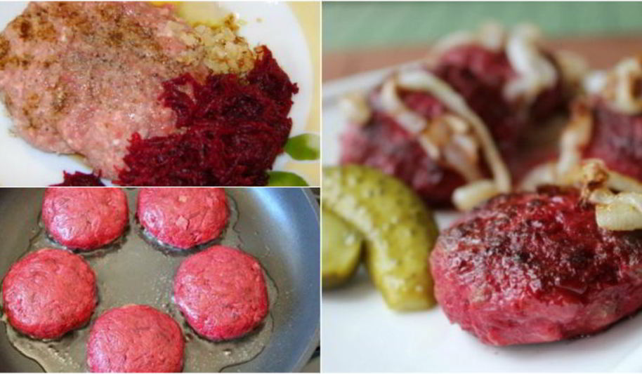 Рецепт свекольных котлет