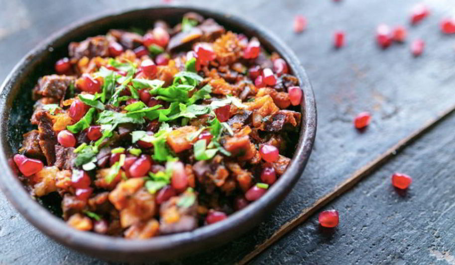 Рецепт кучмачей с гранатом