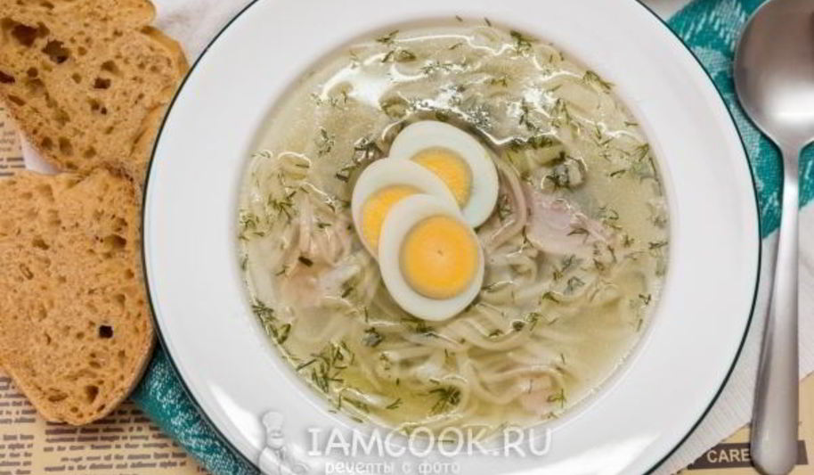 Рецепт лапши домашней с курицей