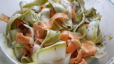 лапша из кабачков