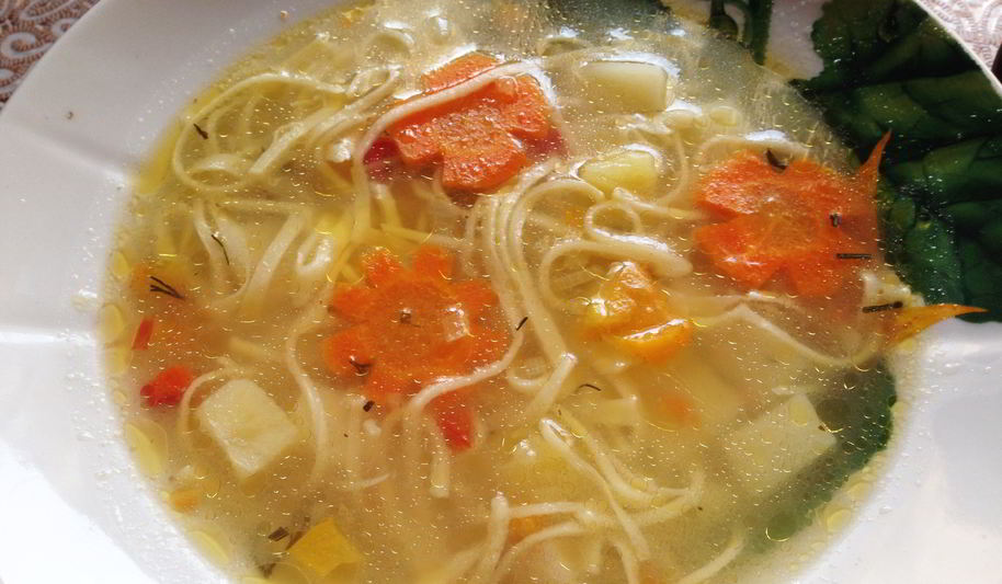 Рецепт лапши куриной по-домашнему