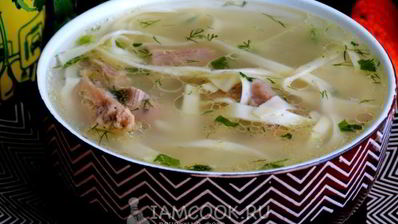 лапша по-казахски кеспе