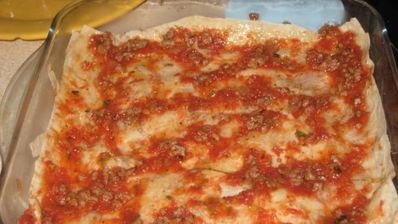 лазанья из лаваша