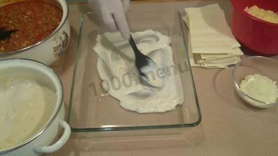 лазанья мясная