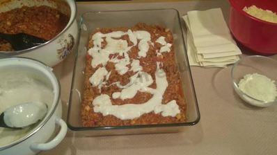 лазанья мясная