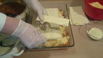 лазанья мясная