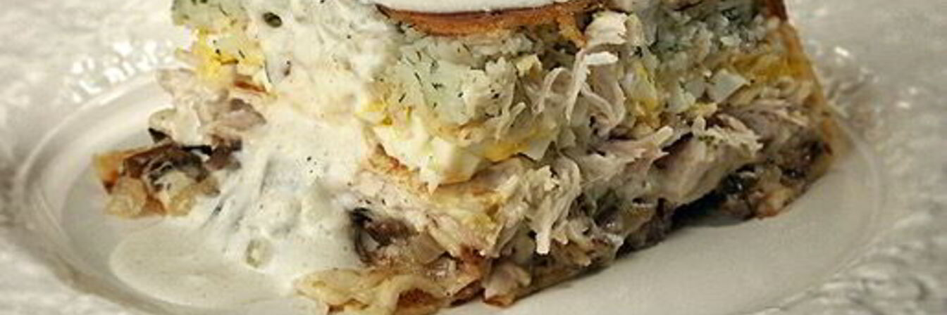 Лазанья по-русски