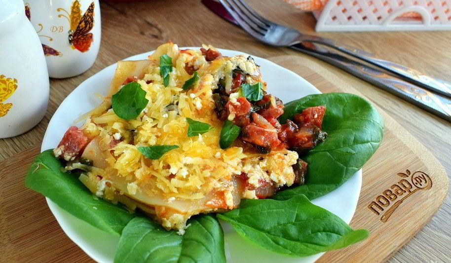 Рецепт лазаний просто лентяйка