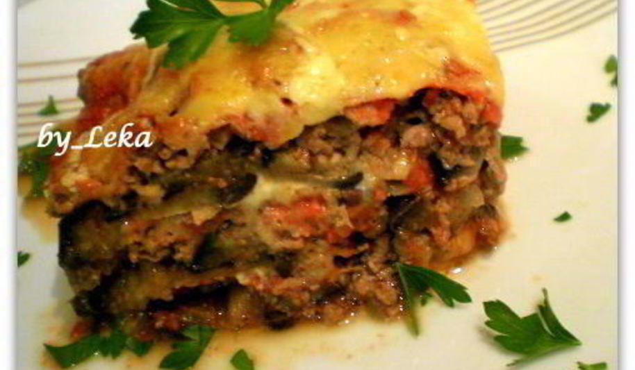 Рецепт лазаний с баклажанами