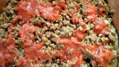 лазанья с баклажанами