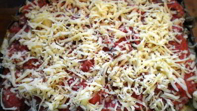 лазанья с баклажанами