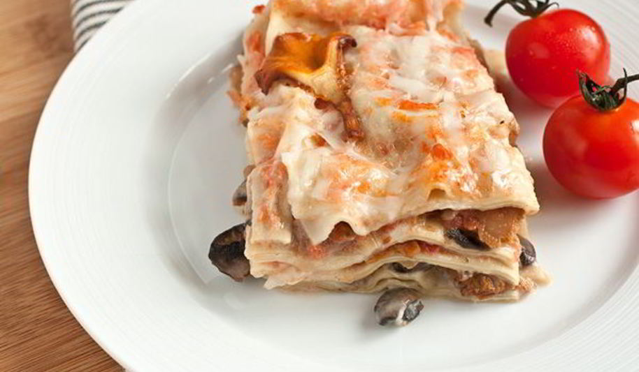 Рецепт лазаний с грибами
