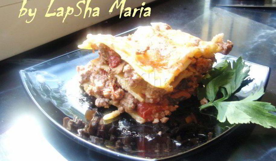 Рецепт лазаний с лисичками и сельдереем