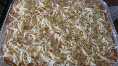 лазанья с мясным фаршем и баклажанами