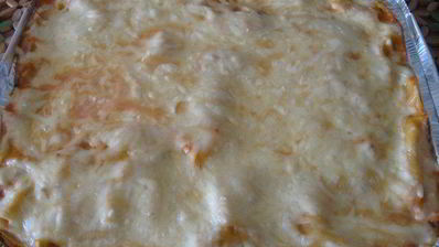 лазанья с мясным фаршем и баклажанами