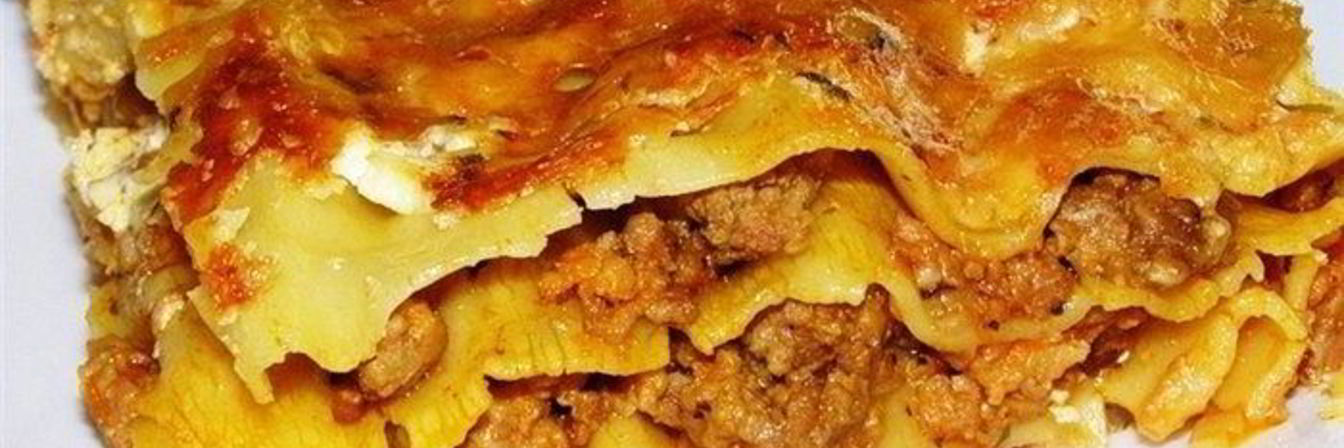 Лазанья с мясом в мультиварке