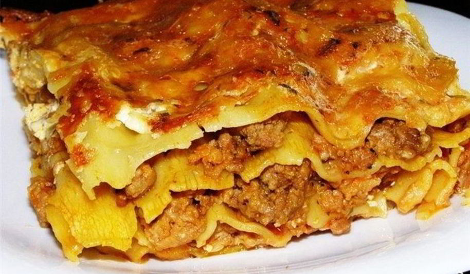 Рецепт лазаний с мясом в мультиварке