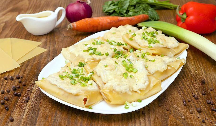 Рецепт лазаний в конвертиках